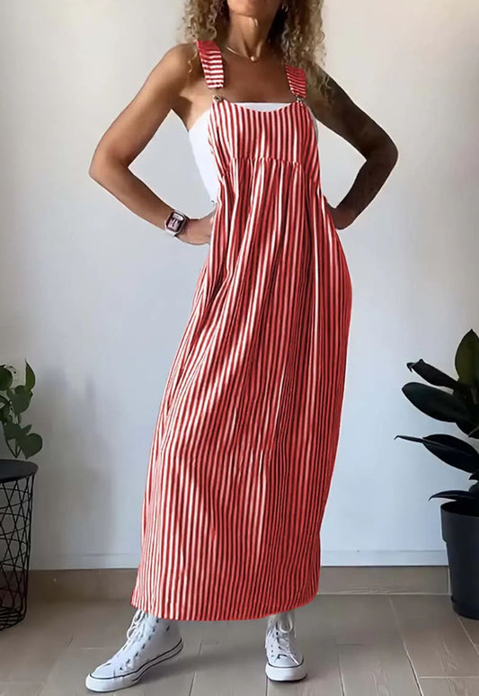 Great Sale💃Casual Striped Camisole Dress