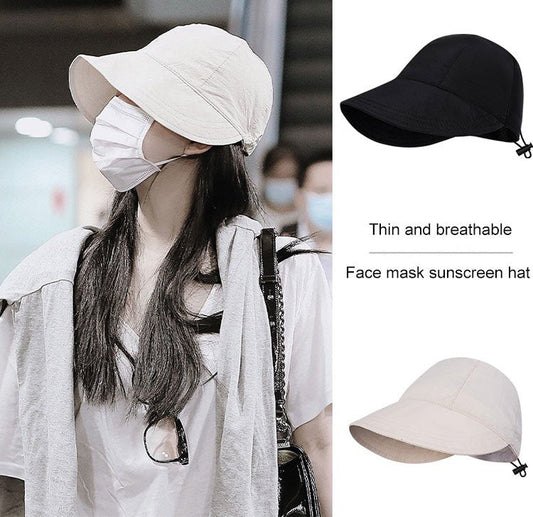 Ultraviolet-proof Bare Face Sunscreen Hat