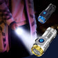 🎁Hot Sale 50% OFF⏳Three-eyed Monster Mini Flash Super Power Flashlight