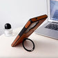 Artificial Leather Phone Case with Magnetic Folding Stand for Samsung