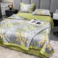 Washable Icy Cool Breathable Summer Quilt 4-piece Set