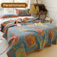Multifunctional Two-Sided and Printed Cotton Towel Blanket