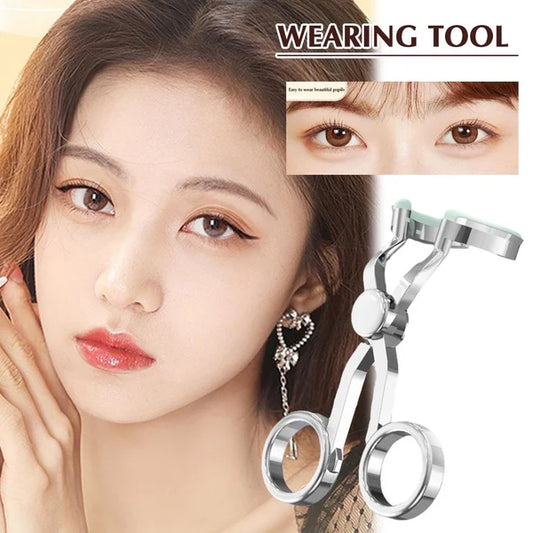 Contact Lens Eyelid Stretcher