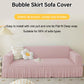 Universal Sofa Slipcover with Ruffle Skirt