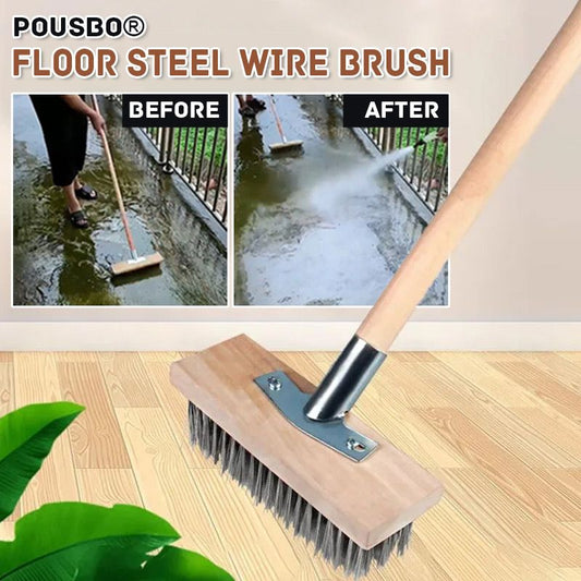 Pousbo® Floor Steel Wire Brush