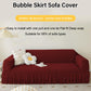 Universal Sofa Slipcover with Ruffle Skirt