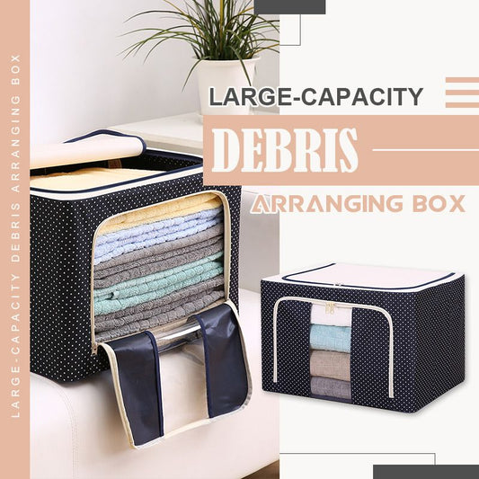 Large-Capacity Debris Arranging Box