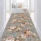 Cut-out 3D carpet with floral flooring