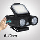 USB Rechargeable Clip-on Headlamp with Motion Sensor