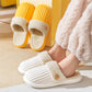 🔥The Best Gift In Winter🔥Removable Plush Padded Cotton Slippers（50% OFF）