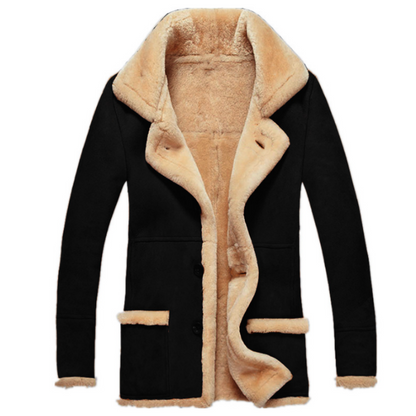 Best Gift for Him - Men's Fashion Large Lapel Winter Warm Jacket