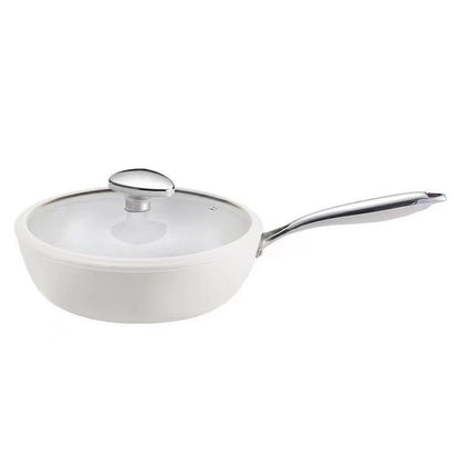 Gift Choice - Ceramic Non-Stick White Cooking Pot